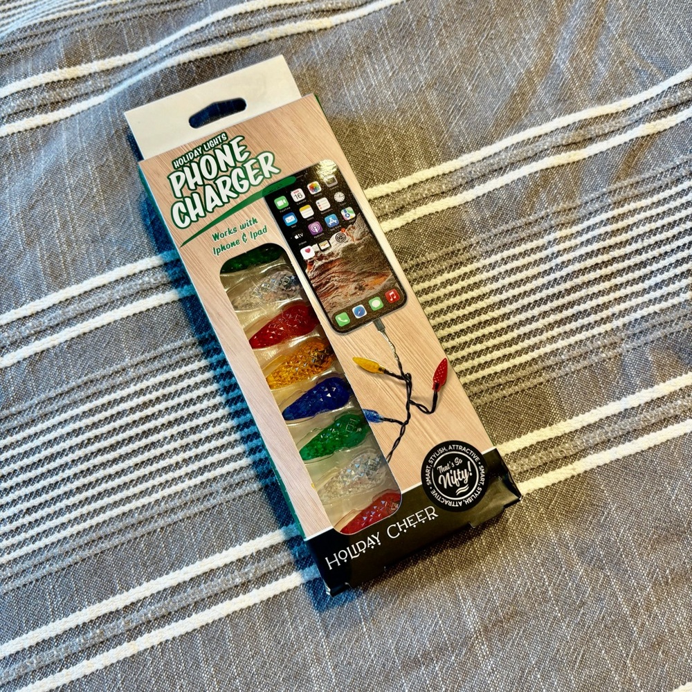 Multicolor Phone Charger